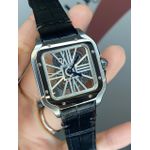 Relogio Cartier Esqueleto Couro Cod Creskc-002
