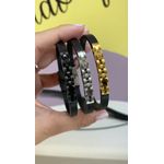 Pulseira De Couro Cod. Baco-0014