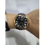 Relogio Cartier Couro Automático Cod Crau-004