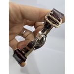 Relogio Cartier Couro Automático Cod Crau-001