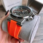 Relogio Michael Kors Borracha Cod.mkbopo-8296