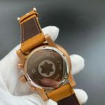 Relogio Montblanc Couro Cod.mbcon-001
