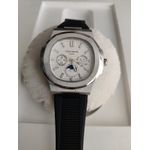 Relogio Patek Philippe Borracha Automático Cod.pkpba-002