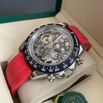 Relogio Rolex Daytona Artsans Borracha Cod.rxarbo-006