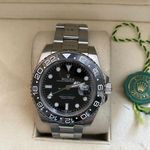 Relogio Rolex Gmt Prata Cod.rxgmrx-005