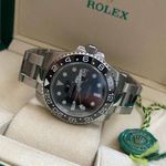 Relogio Rolex Gmt Prata Cod.rxgmrx-005