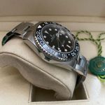 Relogio Rolex Gmt Prata Cod.rxgmrx-005