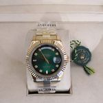 Relogio Rolex Pedra Fundo Verde Rxperu-001