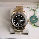 Relogio Rolex Submarinner Todo Dourado Rxsutd-002