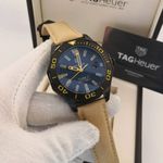 Relogio Tag Heurer Aquarace Borracha e Lona Cod.thaqbl-001