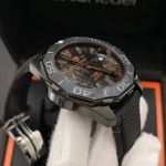 Relogio Tag Heurer Aquarace Borracha e Lona Cod.thaqbl-004