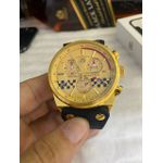 Relogio Tag Heurer Couro e Lona Cod.thficel-0010