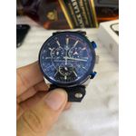 Relogio Tag Heurer Couro e Lona Cod.thficel-0015