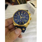 Relogio Tag Heurer Couro e Lona Cod.thficel-003