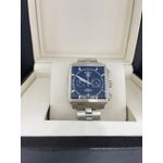 Relogio Tag Heurer Monaco Aco e Couro Cod.thmoac-003