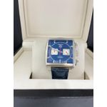 Relogio Tag Heurer Monaco Aco e Couro Cod.thmoac-005