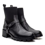 Bota Feminina Tratorada Elástico com fivela