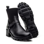 Bota Feminina Tratorada Elástico com fivela