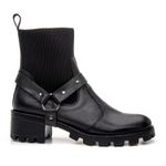 Bota Feminina Tratorada Elástico com fivela