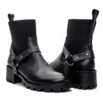 Bota Feminina Tratorada Elástico com fivela