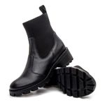 Bota Feminina Tratorada Elastico