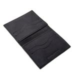 Carteira de couro preta