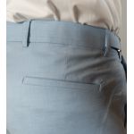 Calça Brawd Alfaiataria com Regulagem Azul Claro