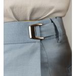 Calça Brawd Alfaiataria com Regulagem Azul Claro