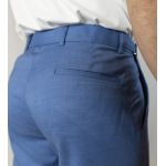 Calça Brawd Alfaiataria com Regulagem Azul Forte