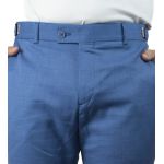 Calça Brawd Alfaiataria com Regulagem Azul Forte