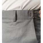 Calça Brawd Alfaiataria com Regulagem Cinza