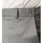 Calça Brawd Alfaiataria com Regulagem Cinza