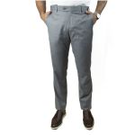 Calça Brawd Alfaiataria com Regulagem Cinza