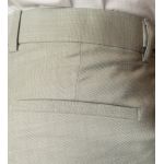 Calça Brawd Alfaiataria com Regulagem Cinza Claro