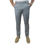 Calça Brawd Alfaiataria Tecnológica com Regulagem Cinza Claro 