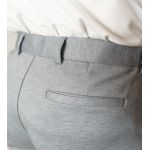 Calça Brawd Alfaiataria Tecnológica com Regulagem Cinza Claro 