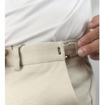 Calça Brawd Alfaiataria Tecnológica com Regulagem Bege