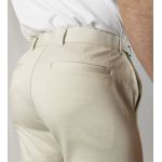 Calça Brawd Alfaiataria Tecnológica com Regulagem Bege