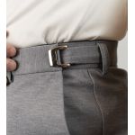 Calça Brawd Alfaiataria Tecnológica com Regulagem Cinza Escuro