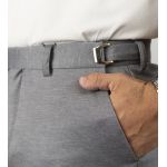 Calça Brawd Alfaiataria Tecnológica com Regulagem Cinza Escuro