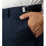 Calça Brawd Alfaiataria Tecnológica com Regulagem Marinho