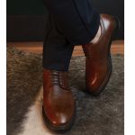 Sapato Social Brawd Derby Cervo Whisky