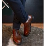 Sapato Social Brawd Derby Cervo Whisky