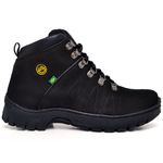 Coturno Adventure Masculino Solado Trekking Preto