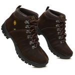 Coturno Adventure Masculino Solado Trekking Chocolate
