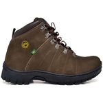 Coturno Adventure Masculino Solado Trekking Cimento 