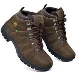 Coturno Adventure Masculino Solado Trekking Cimento 