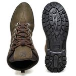 Coturno Adventure Masculino Solado Trekking Cimento 