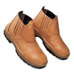 Bota de Segurança Reforçada Em Couro Legítimo Whisky
