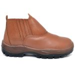 Bota de Segurança Reforçada Em Couro Legítimo Terra